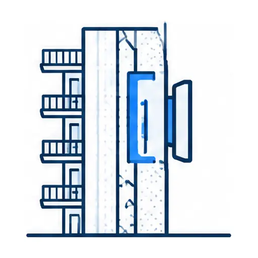 Schematic icon: Condo & Tower TV Mounting
